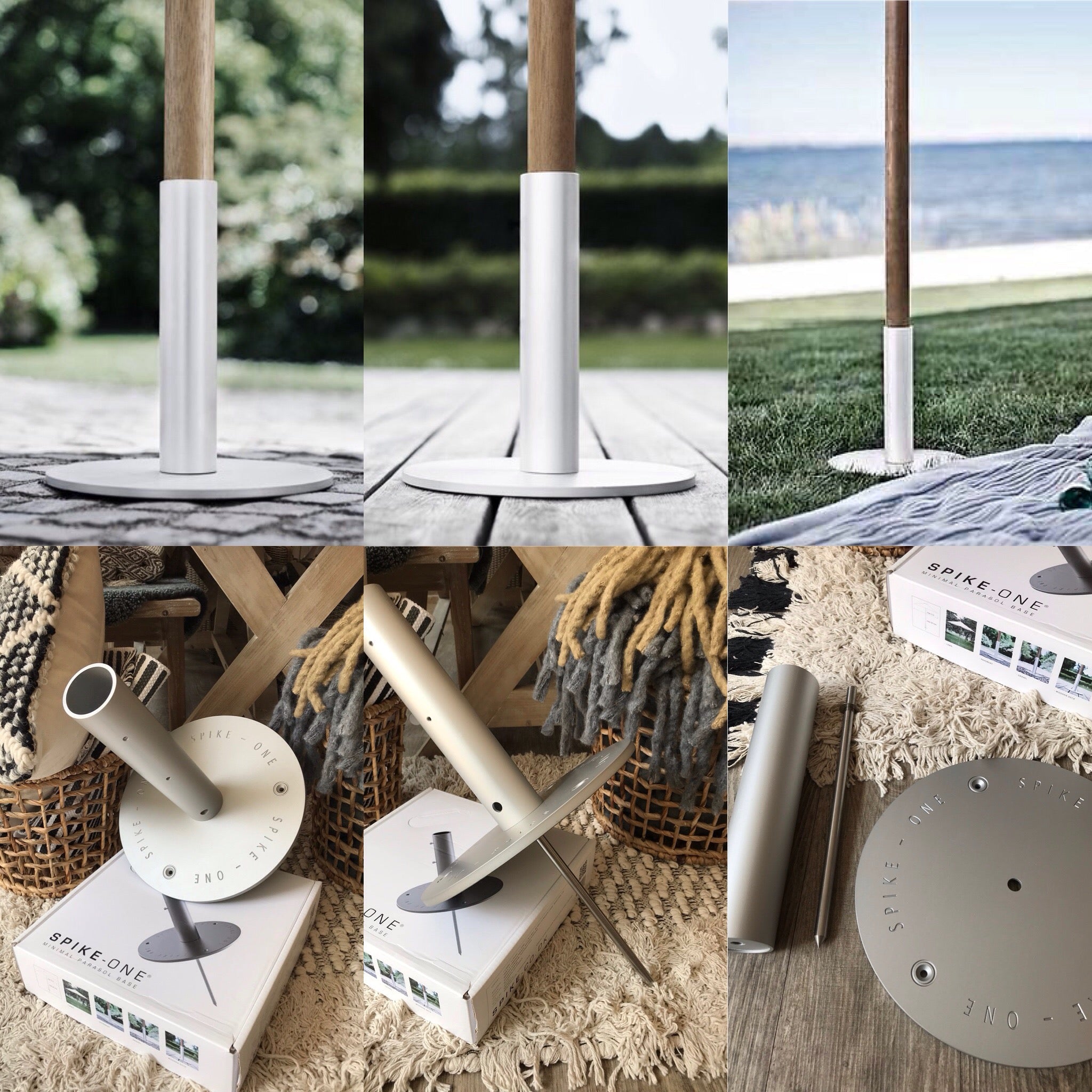 Spike & Co. Schirmständer Sonnenschirmständer variabel aufstellbar Dänemark