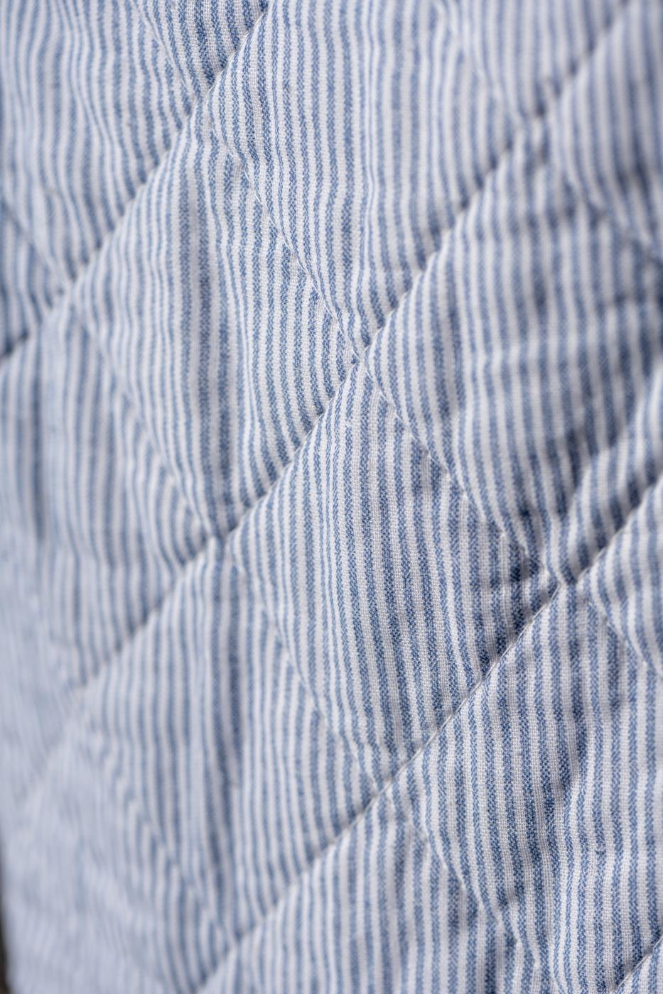 IB Laursen Tragetasche Blau Weiß Streifen 45 cm