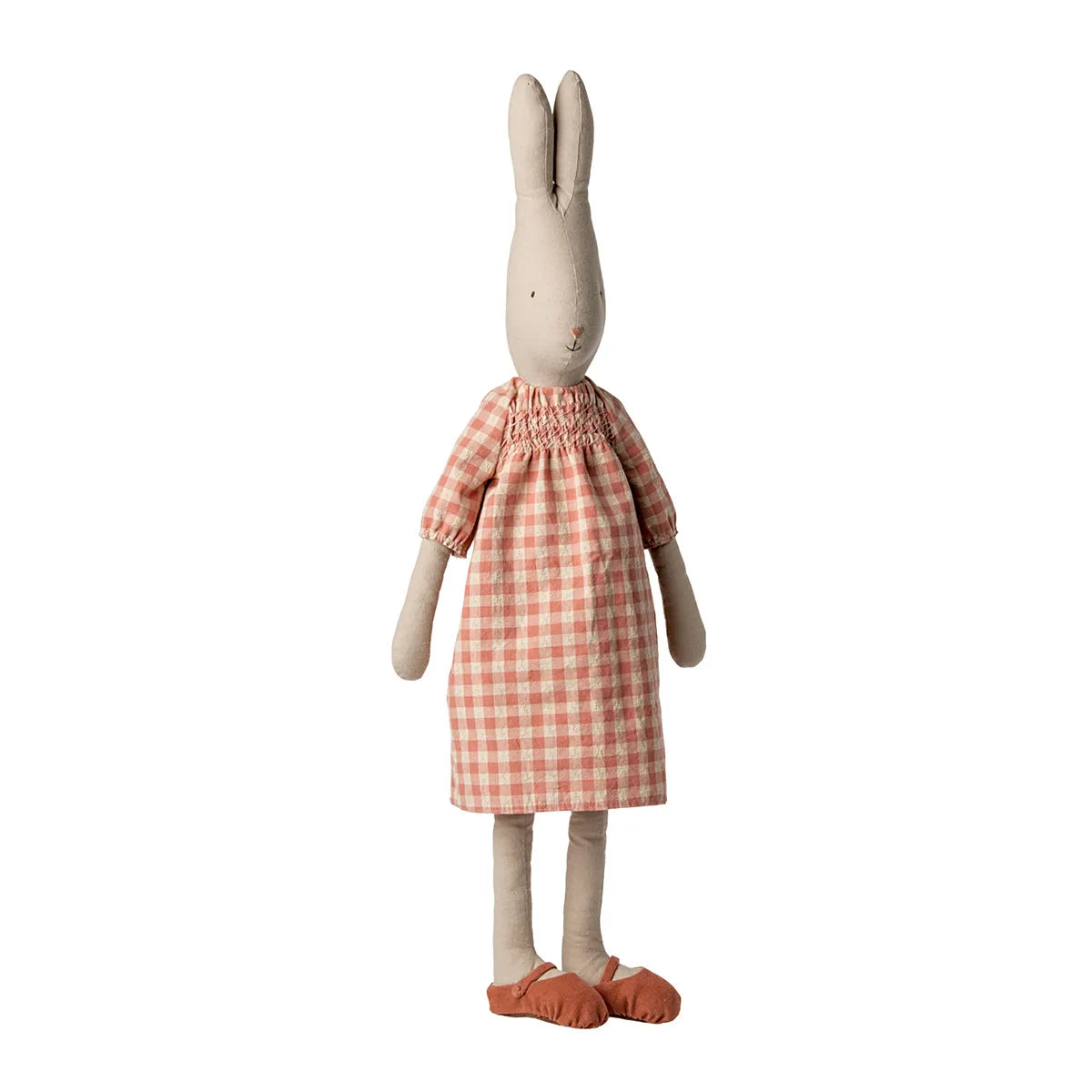 Maileg Hase Gr. 5 Kleid kariert 75 cm Mädchen
