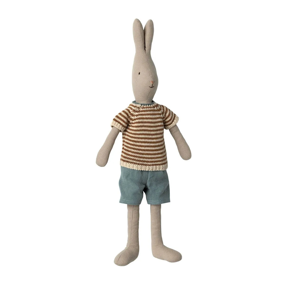 Maileg Hase Gr.3 Strickpullover Junge 48 cm