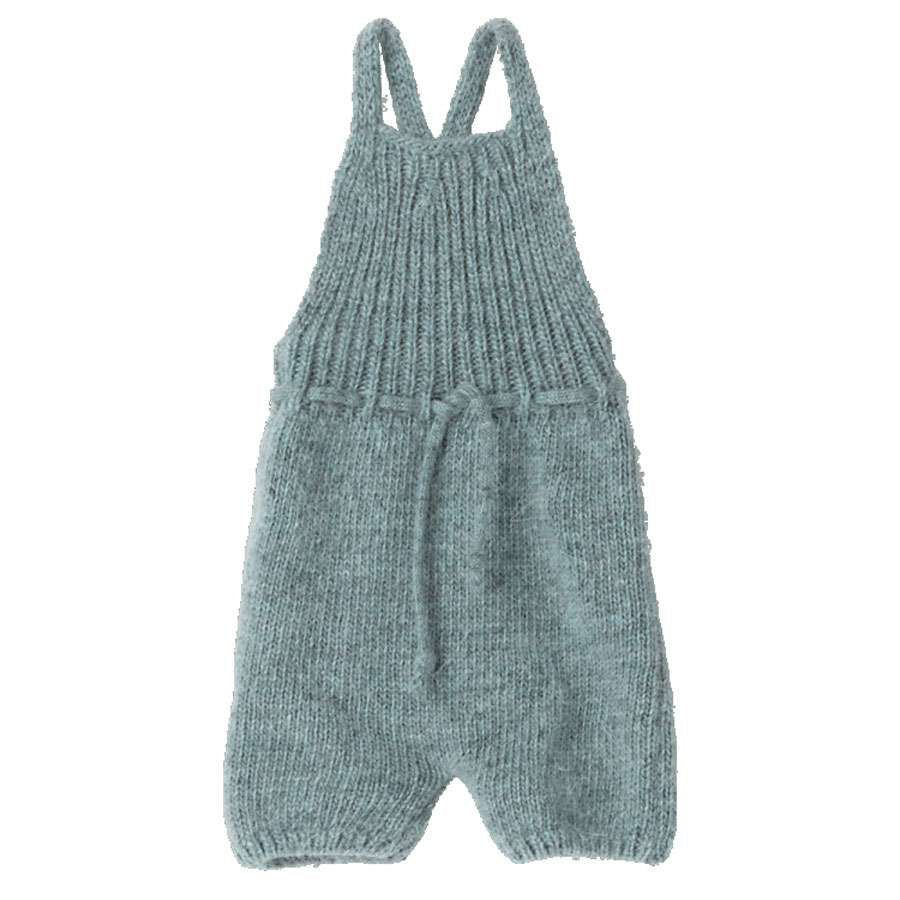 Maileg Overall Anzug Jumpsuit Strick Blau Hasen Gr. 4