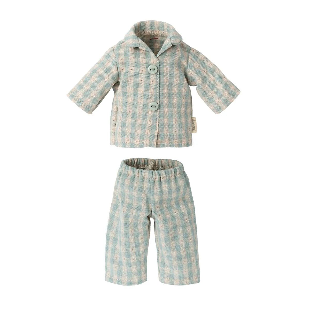 Maileg Schlafanzug Kariert Gr. 2 für Hasen und Kaninchen