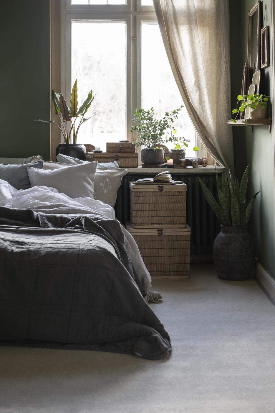 IB Laursen Gardine Vorhang Natur 140 x 220 cm Baumwolle / Leinen