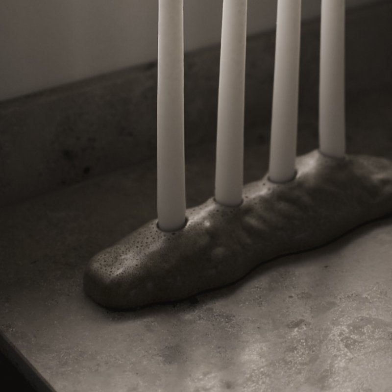 DBKD Kerzenhalter Base Candleholder braun 35 cm