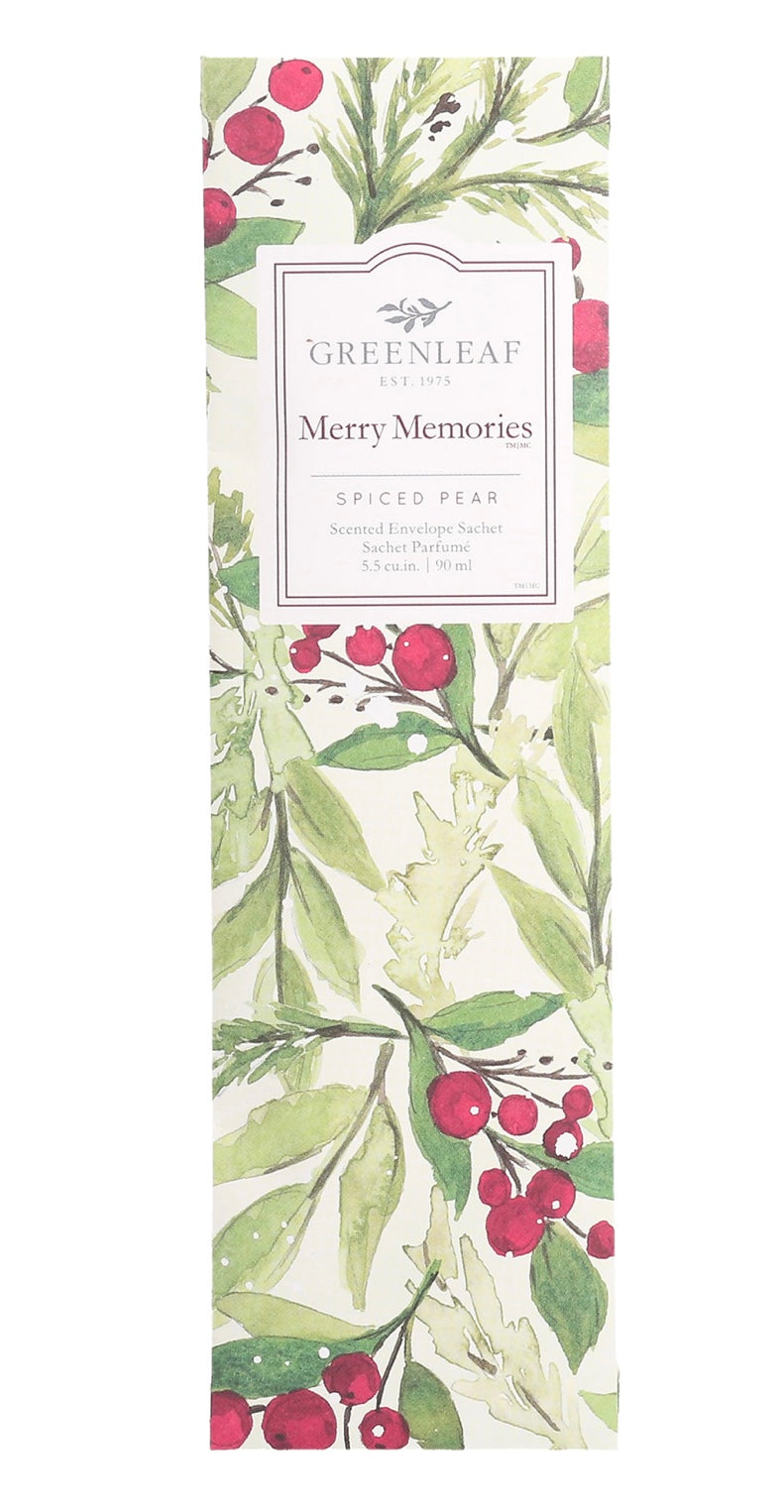 Greenleaf Merry Memories Duft Sachets 90 ml Spiced Paer