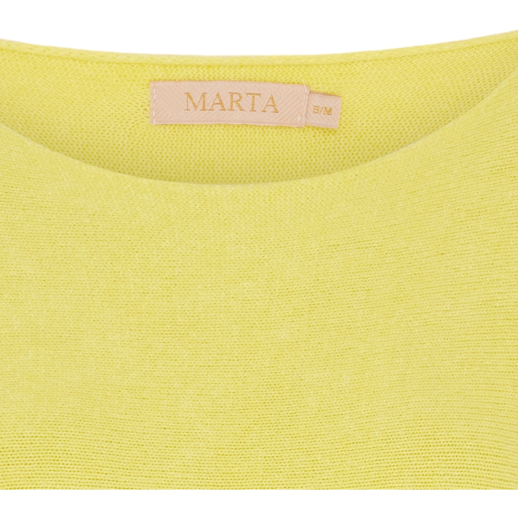 Marta Du Chateau Pulli Pullover Shirt S / M Gelb Sunshine