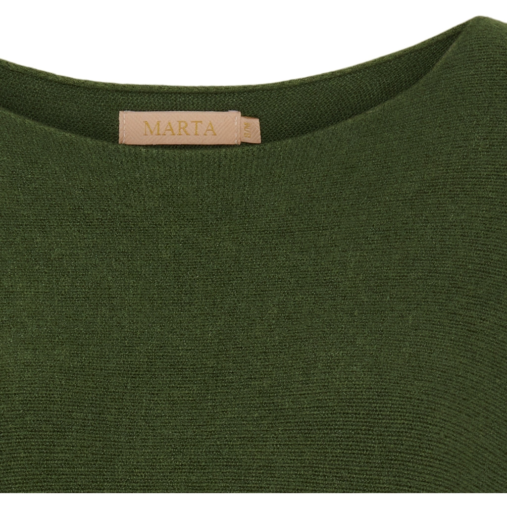 Marta Du Chateau Pulli Shirt Pullover L / XL Dunkelgrün