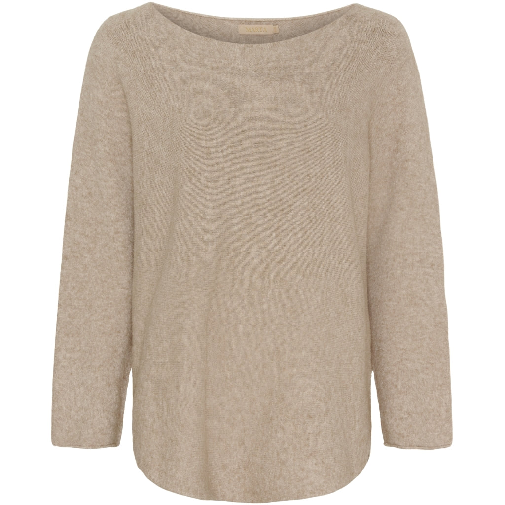 Marta Du Chateau Pulli Shirt Pullover L / XL Medium Beige