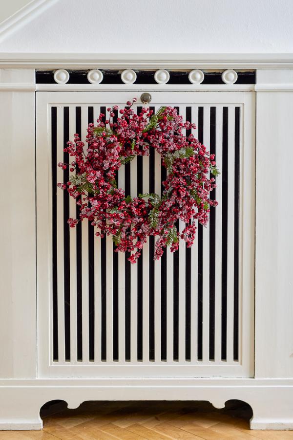 Bloomingville Winter Berry Kranz Weihnachten Beerenkranz Rot 51 cm