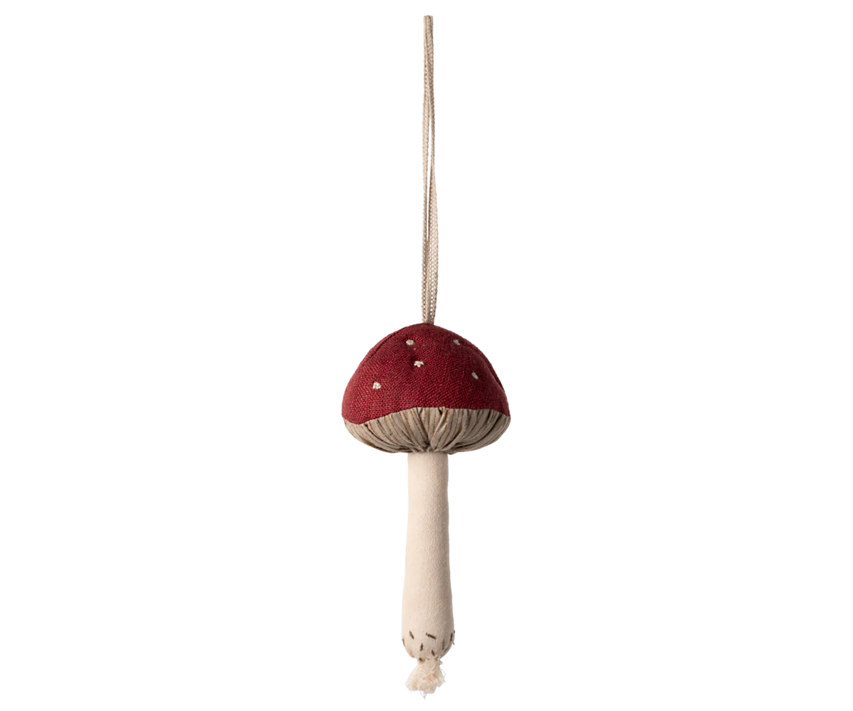 Maileg Ornament Pilz Punkte rot