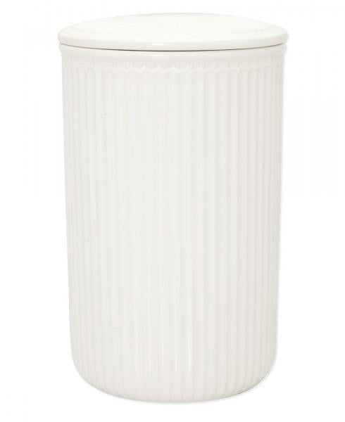 GreenGate Alice Aufbewahrungsdose Weiß Large 21 cm