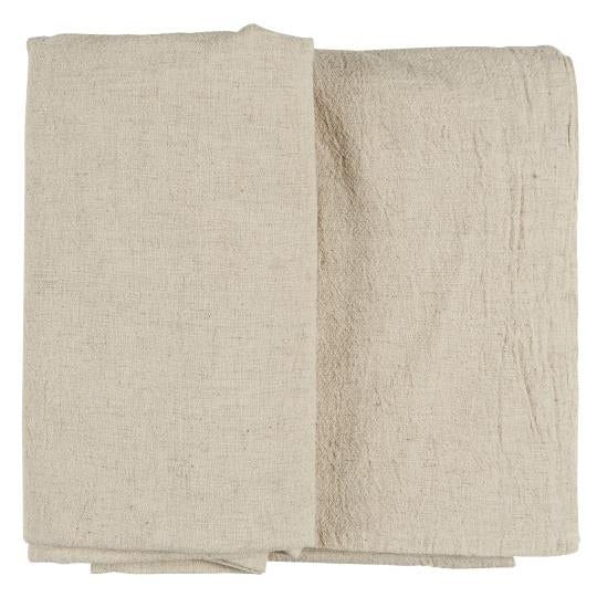 IB Laursen Tischdecke 160 x 160 cm Leinen Natur