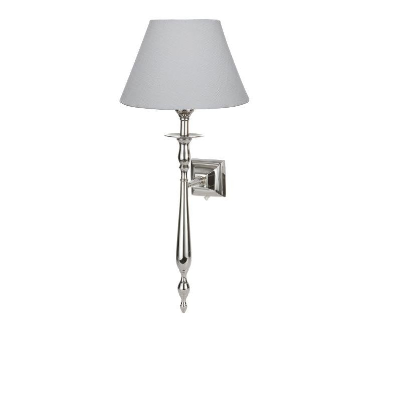 Lene Bjerre Gisele Groß Wandlampe Silber glänzend Ohne Lampenschirm