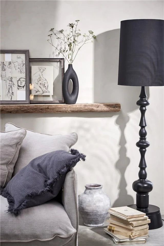 Lene Bjerre Bilderrahmen Fotorahmen Holz Braun Schwarz 35 cm
