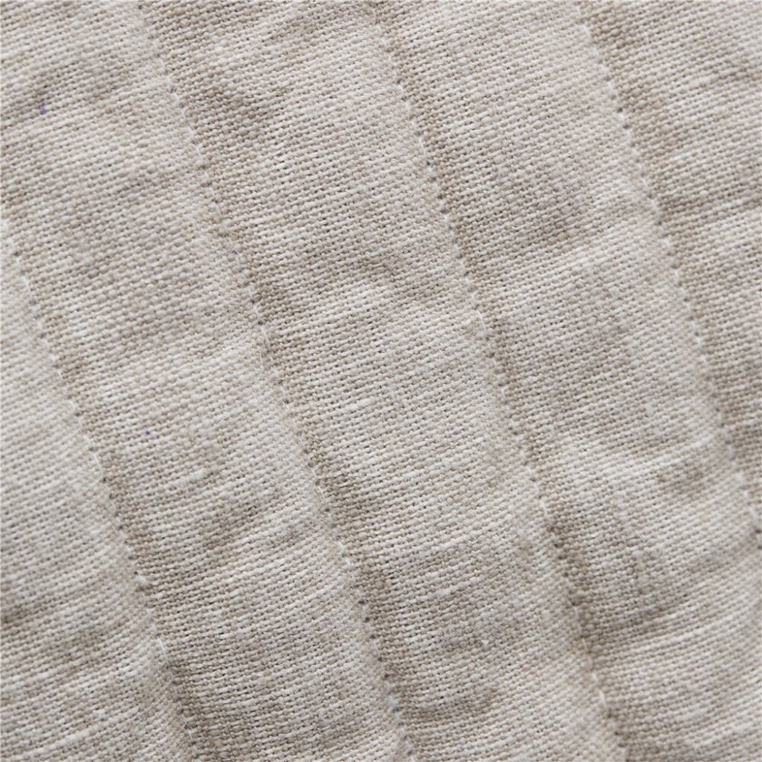 Lene Bjerre Filisa Kissen 60 x 60 cm sand Natur Leinen
