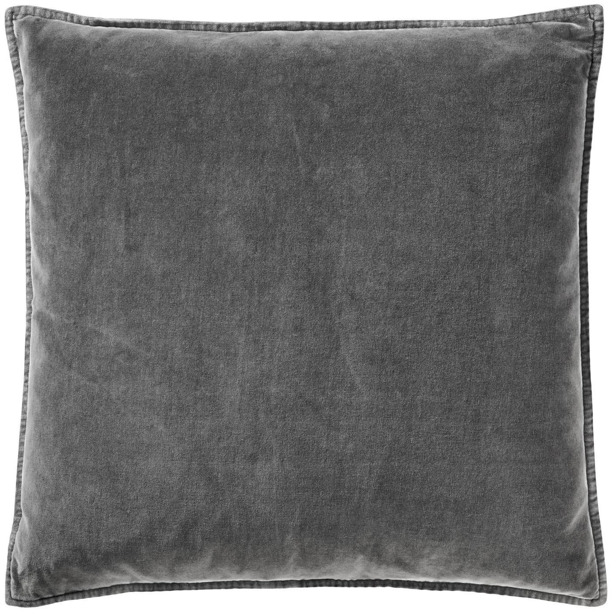 IB Laursen Kissen Velour 52 x 52 Dunkelgrau Thunder Grey