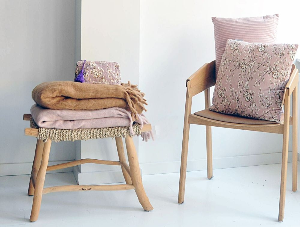 Goround Decke Plaid 130 x 170 Nutmeg Braun