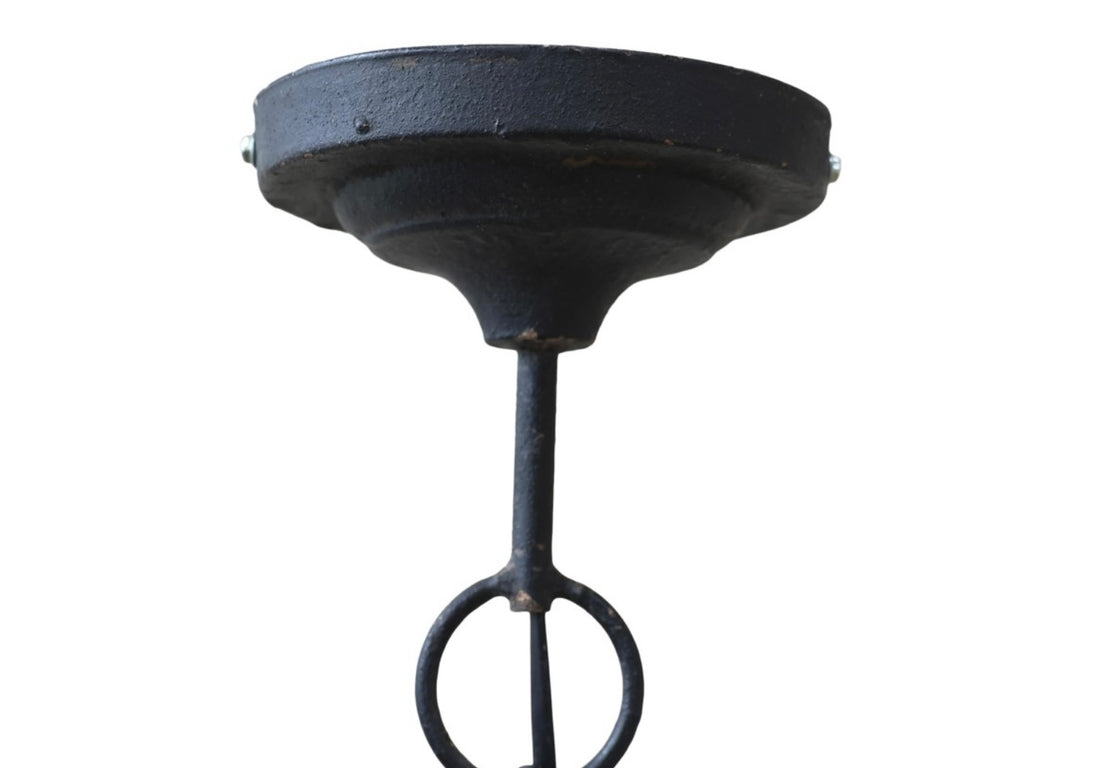 Chic Antique Hängelampe Factory 32 cm Black Schwarz