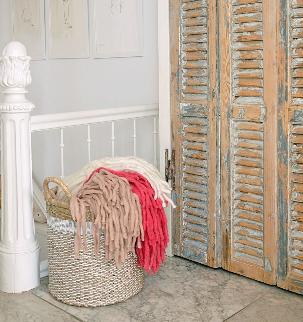 Goround Decke Plaid 130 x 170 cm Ecru Cream