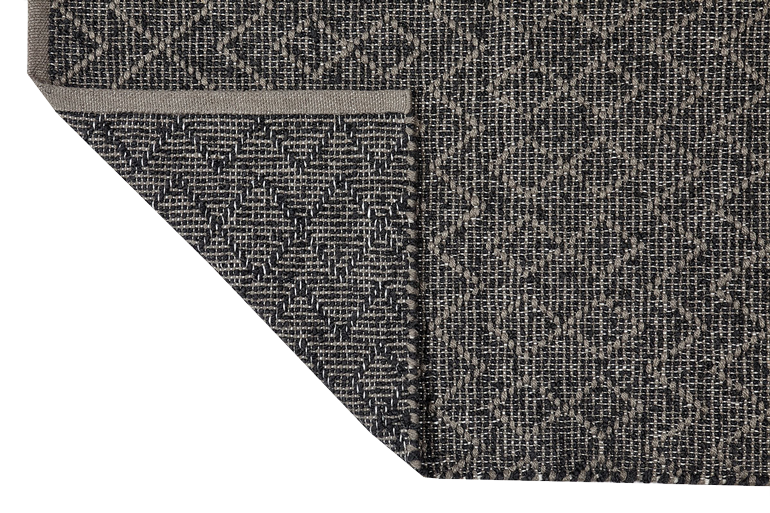 Liv Interior Boucle PET Teppich 200 x 300 cm Outdoor Grau