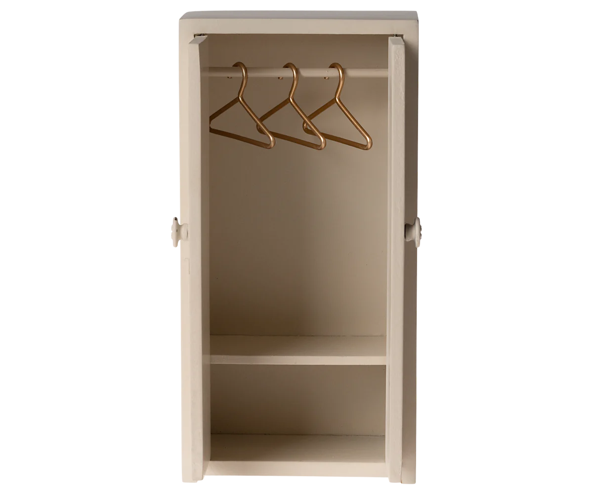 Maileg Schrank Maus Holz Creme 14 cm