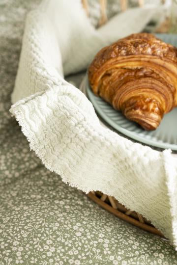 IB Laursen Stoffserviette doppelt gewebt 40 cm Hellgrün