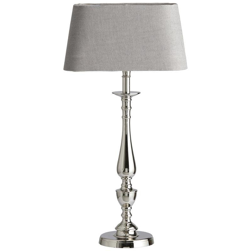 Lene Bjerre Filippa Tischlampe 49 cm Ohne Lampenschirm Silber