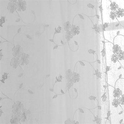 Van Deurs Maria Kurzgardine 200x40 cm weiß Stickerei Romantik