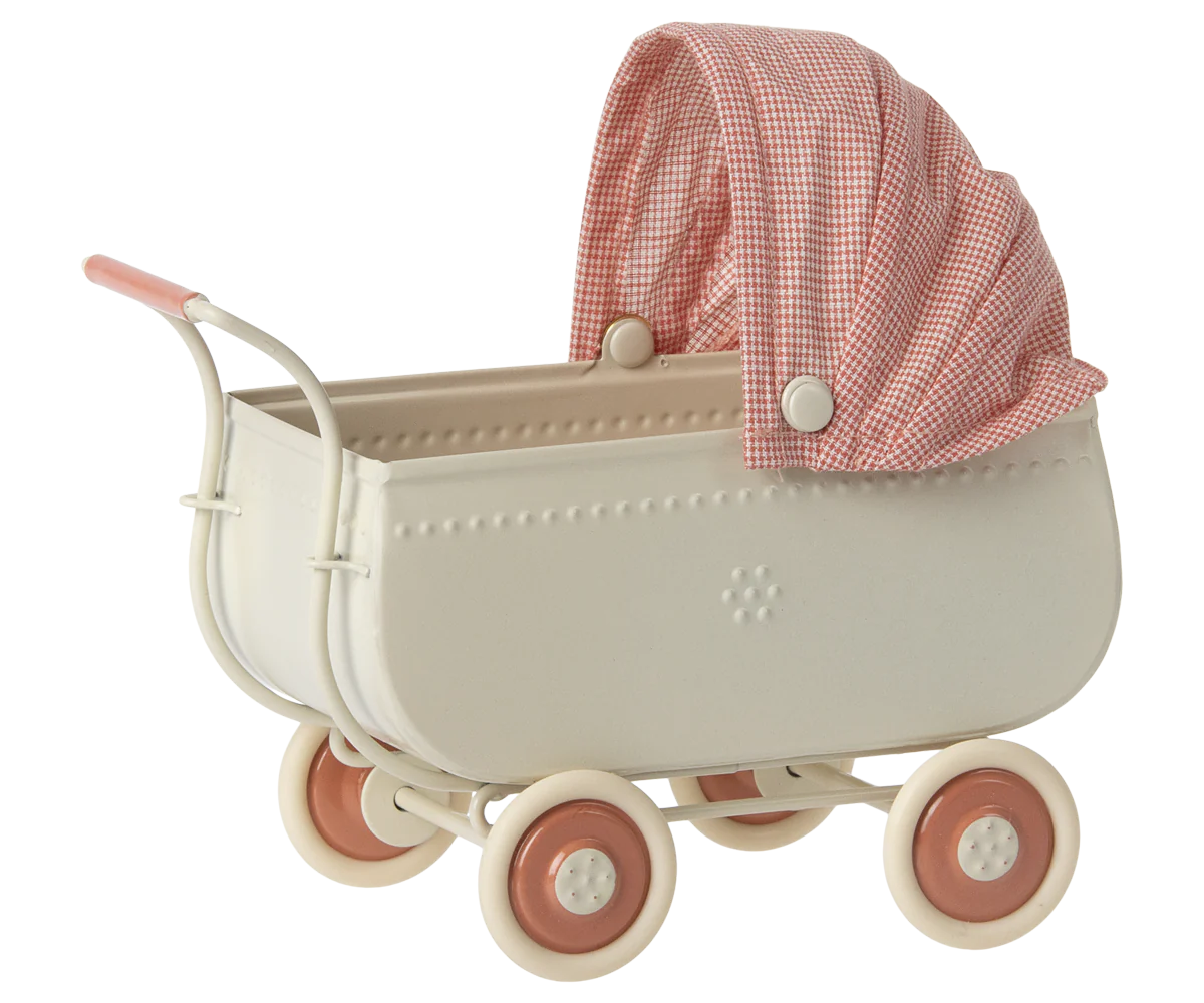 Maileg Puppenwagen Mikro Coral 17 cm