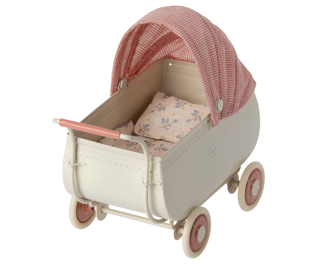 Maileg Puppenwagen Mikro Coral 17 cm