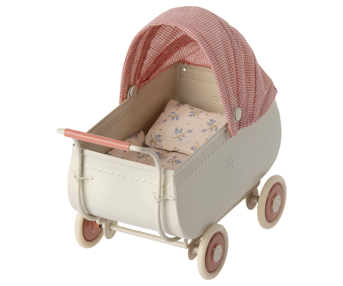 Maileg Puppenwagen Mikro Coral 17 cm