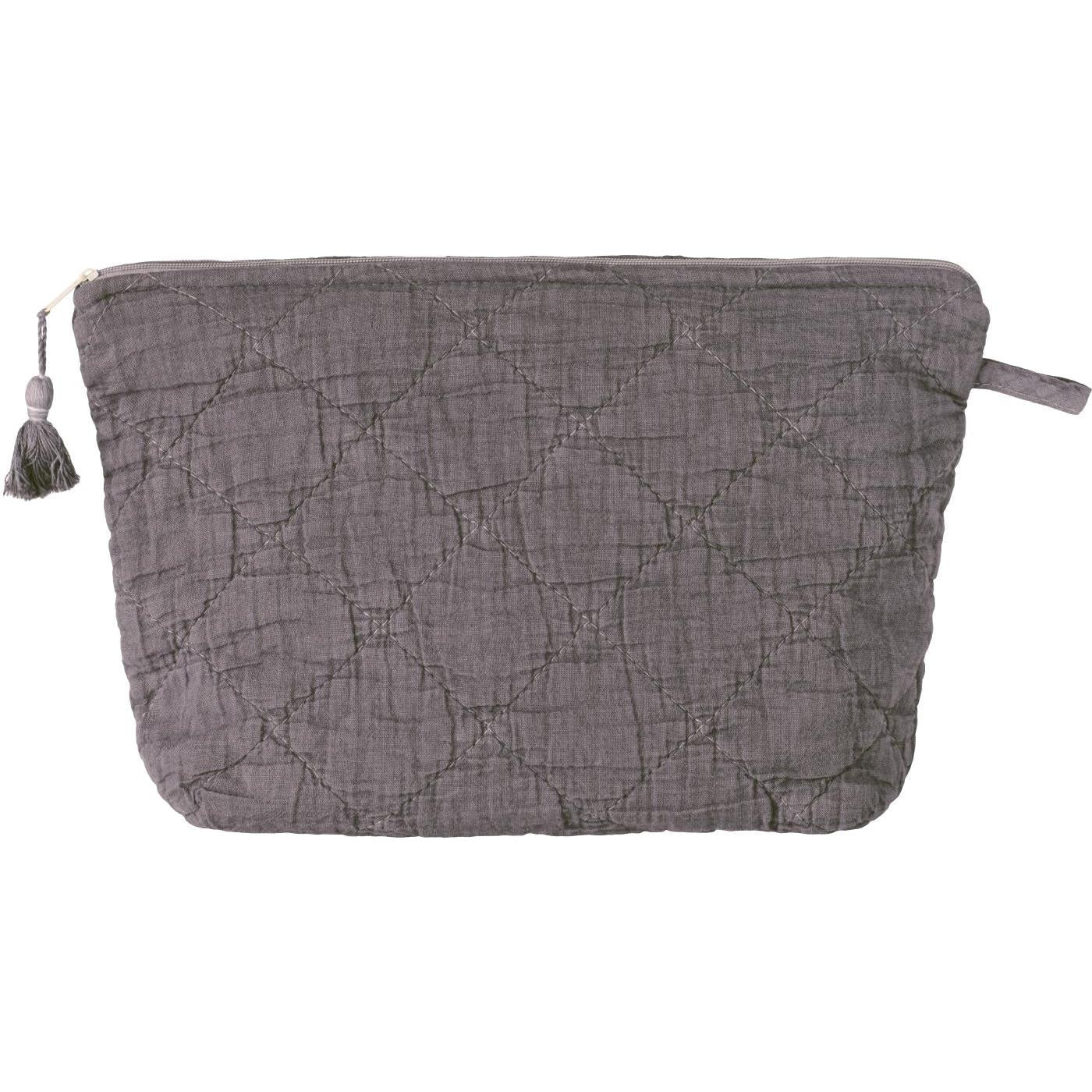IB Laursen Kosmetiktasche Kulturtasche Purple Ash 28 cm