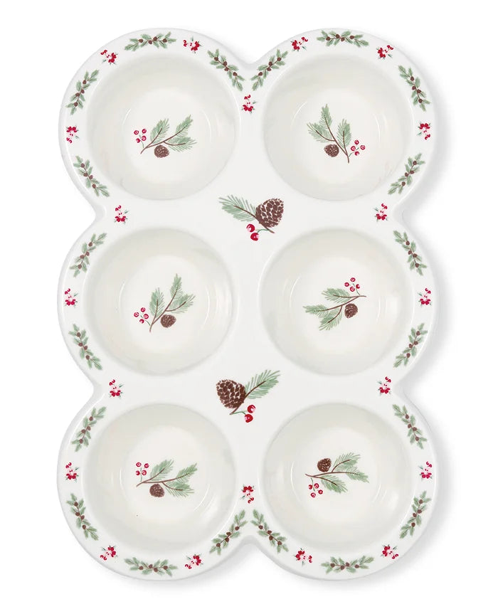 GreenGate Muffinform Leonora Weiß Weihnachten XMAS