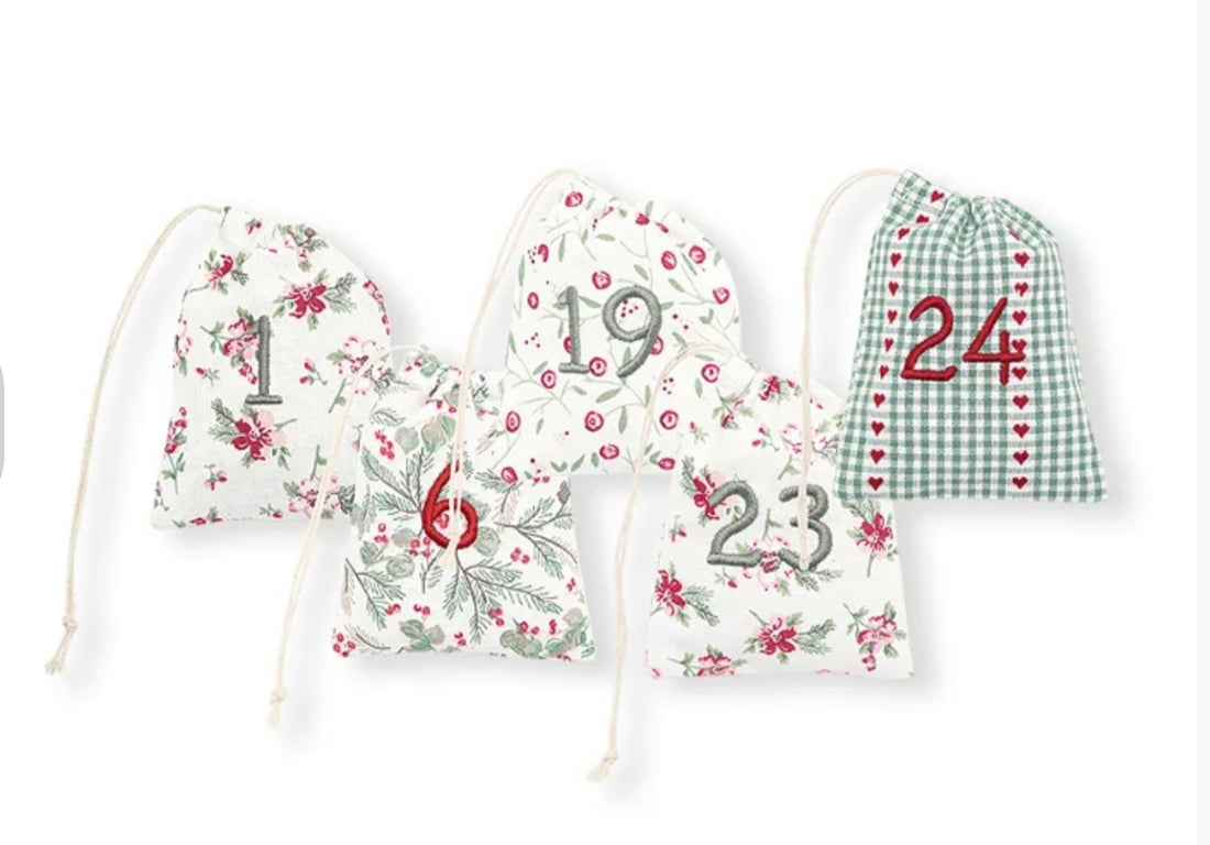 GreenGate Adventskalender Kalender 24 Tüten Weihnachten XMAS Charline
