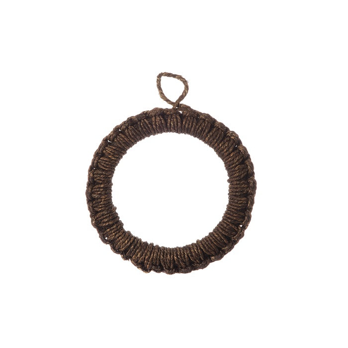 Ernst Topf Untersetzer dunkelbraun 18,2 cm Seegras