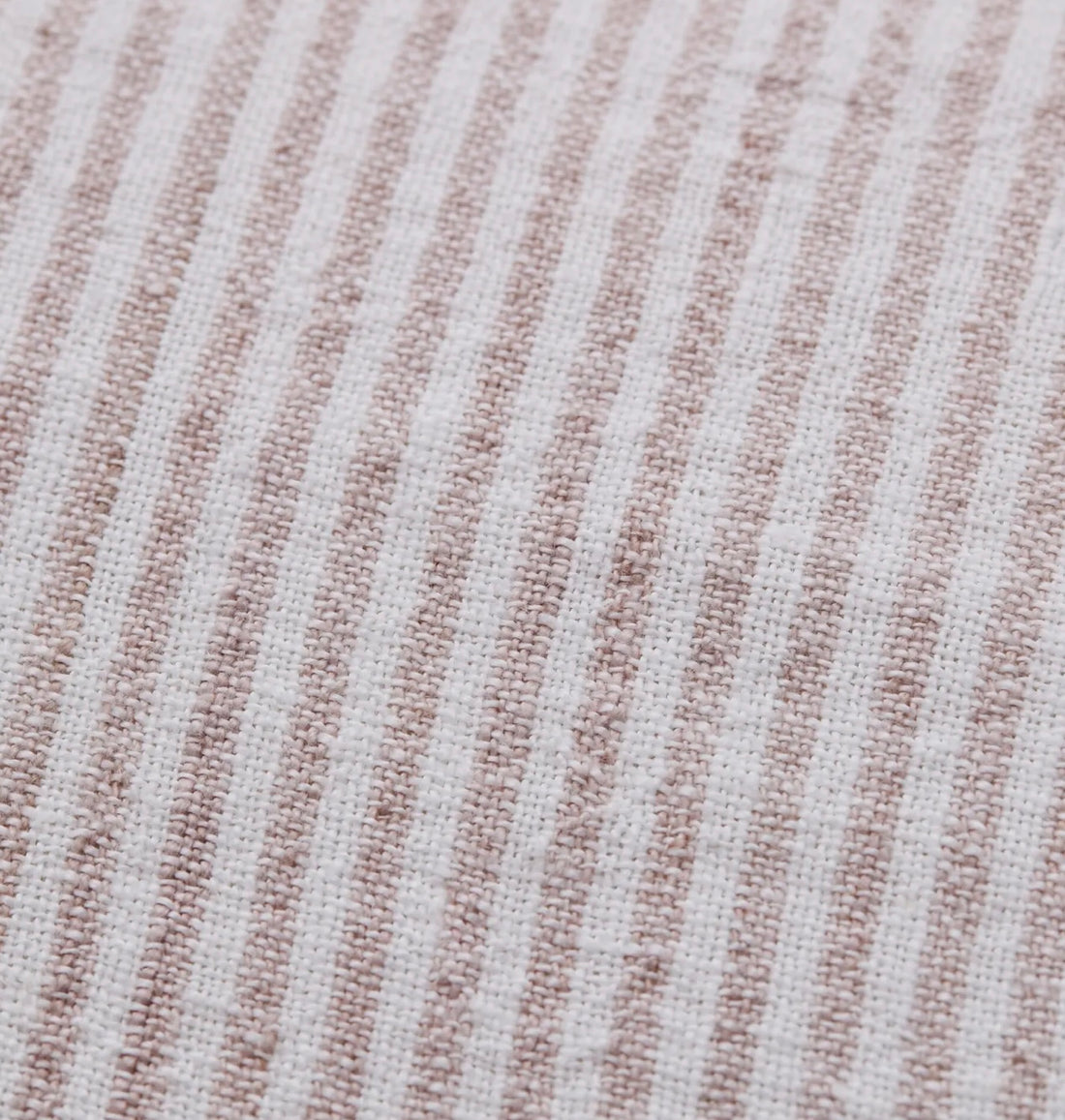 Lene Bjerre Fiona Kissen Streifen 40 x 60 cm Leinen Altrosa