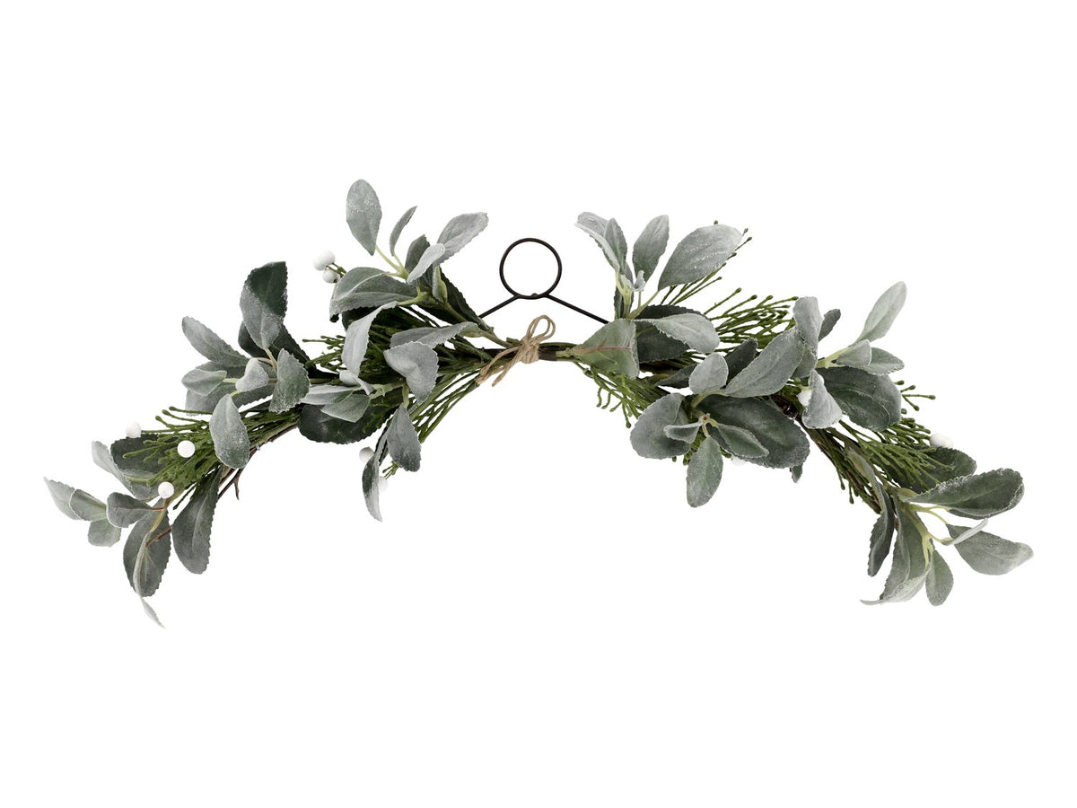 Chic Antique Zweig Weihnachten Winter Mistelzweig Halbkranz