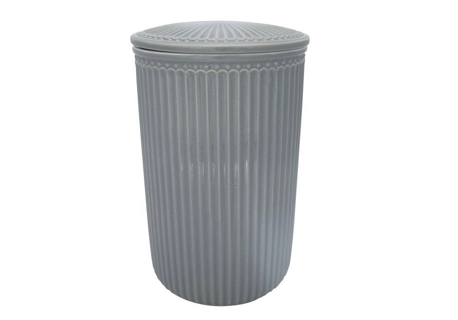 GreenGate Alice Aufbewahrungsdose Grau Large 21 cm