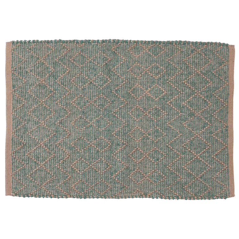 Liv Interior Boucle Teppich PET 60 x 90 cm Outdoor Grün