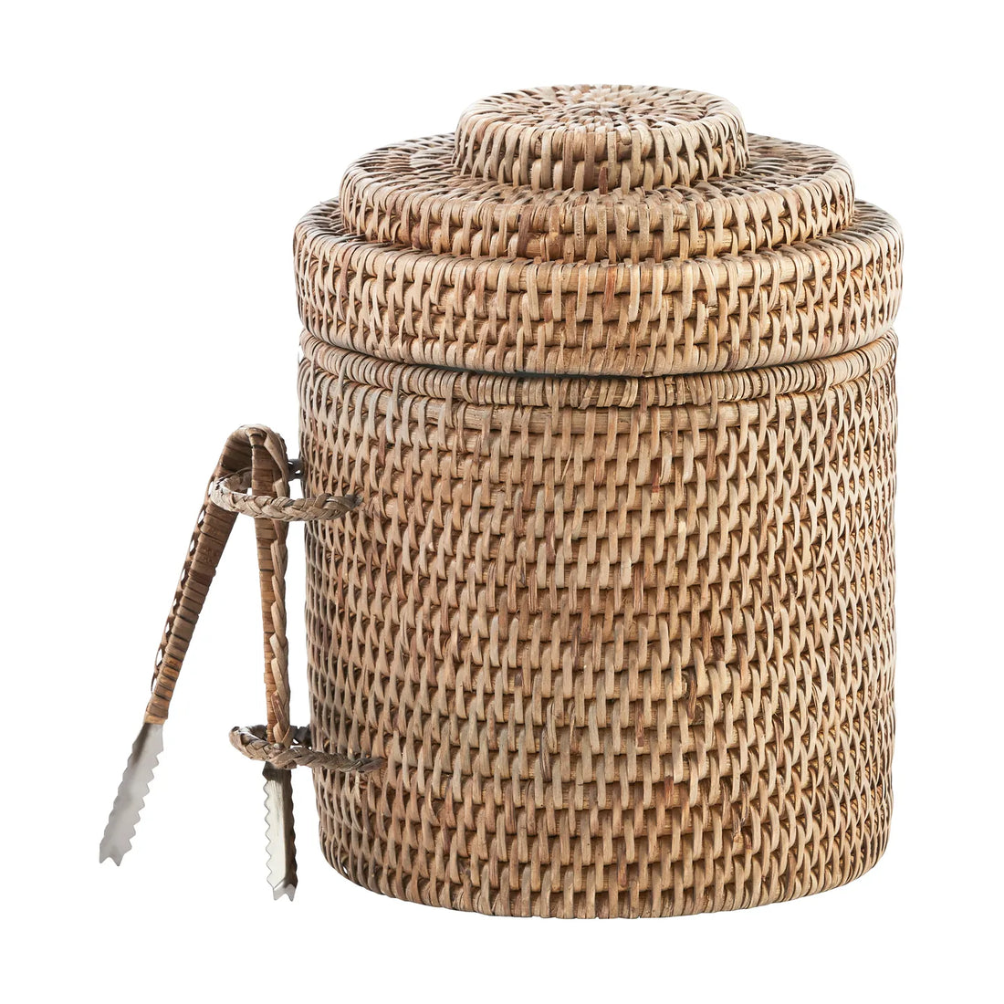 Lene Bjerre Norah Eiskühler Rattan Braun Natur 62 cm