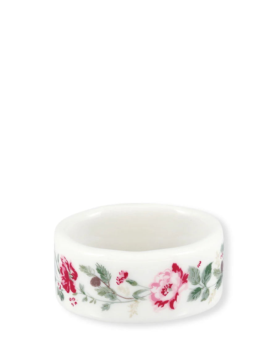 GreenGate Leonora Seviettenringe Napkin Weihnachten Porzellan