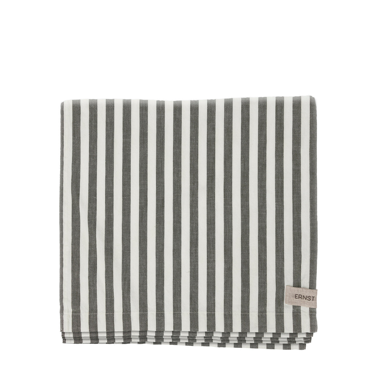 Ernst Tischdecke Streifen grün breit 145x300 cm