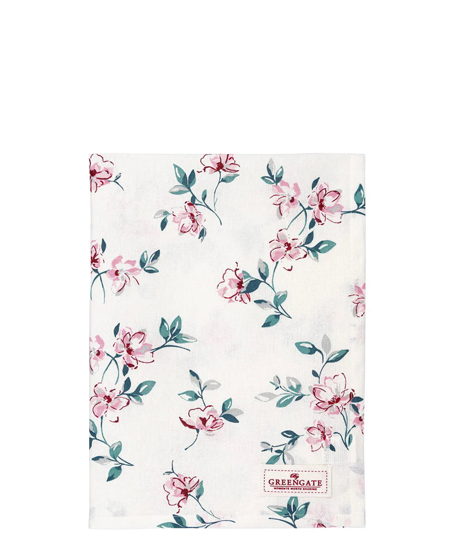 GreenGate Clair Geschirrtuch Tea Towel Blumen