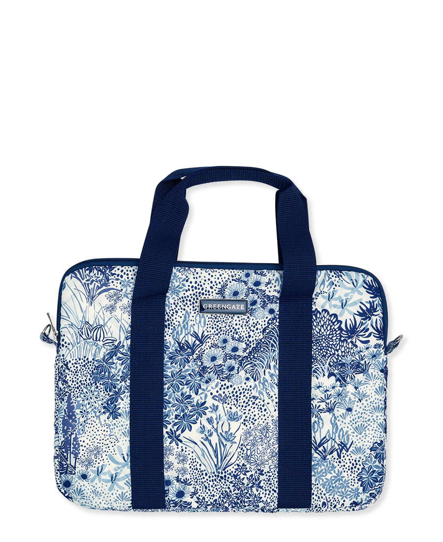 GreenGate Computertasche Laptoptasche Blau 38 x 28 cm