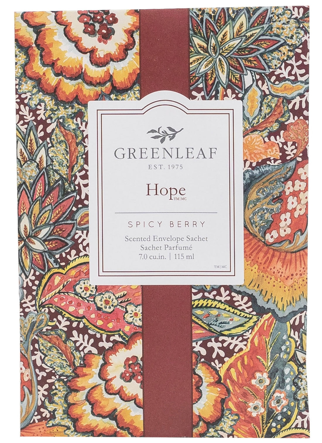 Greenleaf Hope Sachet Dufttüte Groß Winter Weihnachten 119ml