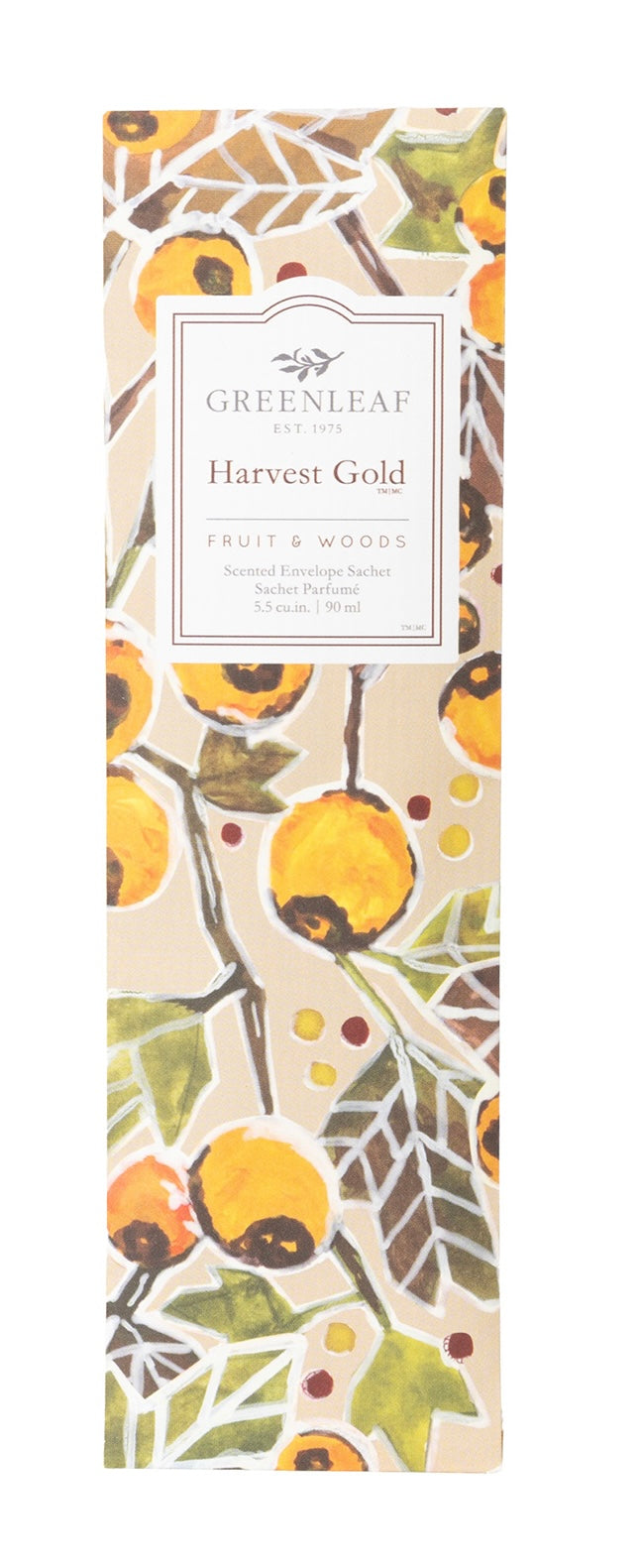 Greenleaf Harvest Gold Sachet 90ml Fruit&Wood