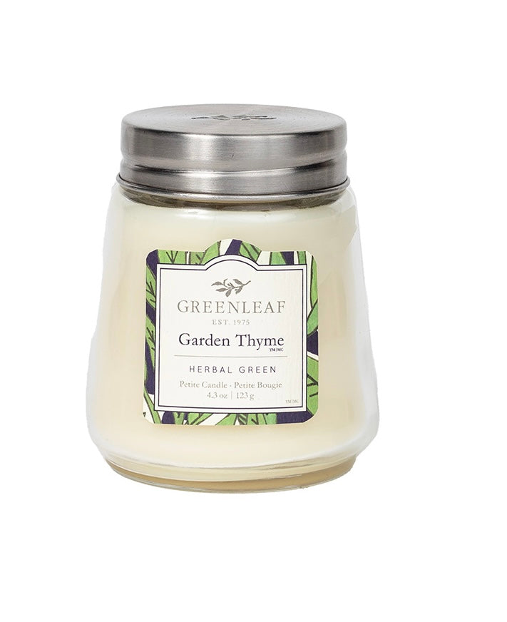 Greenleaf Garden Thyme Duftkerze 123g Herbal Green