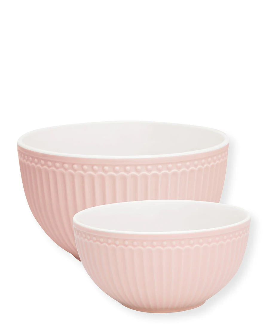 GreenGate Schüsselset Alice 2er Set Hellrosa Rosa