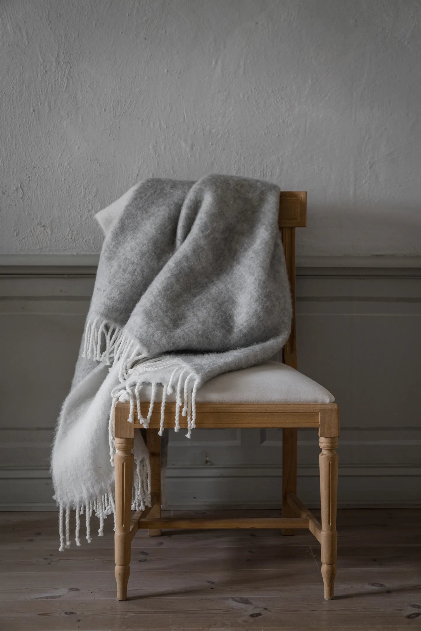 Ernst  Decke Plaid grau 130x170 cm