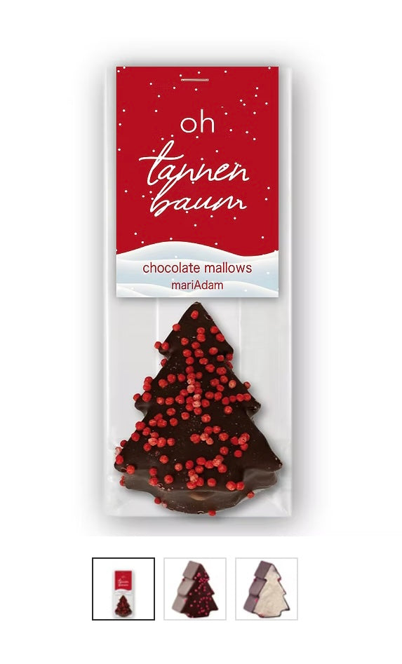 MariAdam Chocolate Mallows Tannenbaum 25g dunkel